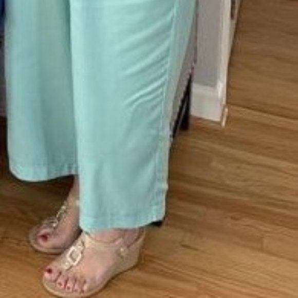 Eloquii Sculpted Sleeve Cropped Jumpsuit - Picture 7 of 8